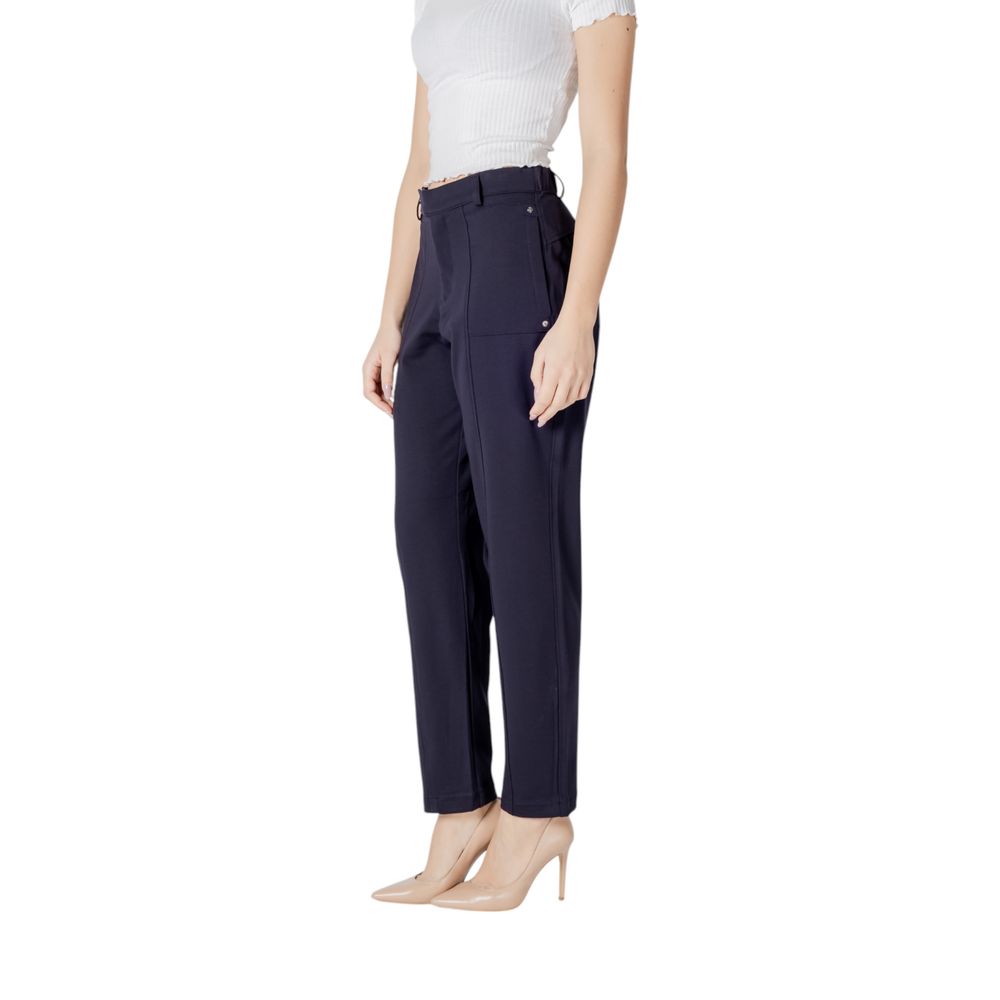 Street One Blue Casual Pants for Women detail view