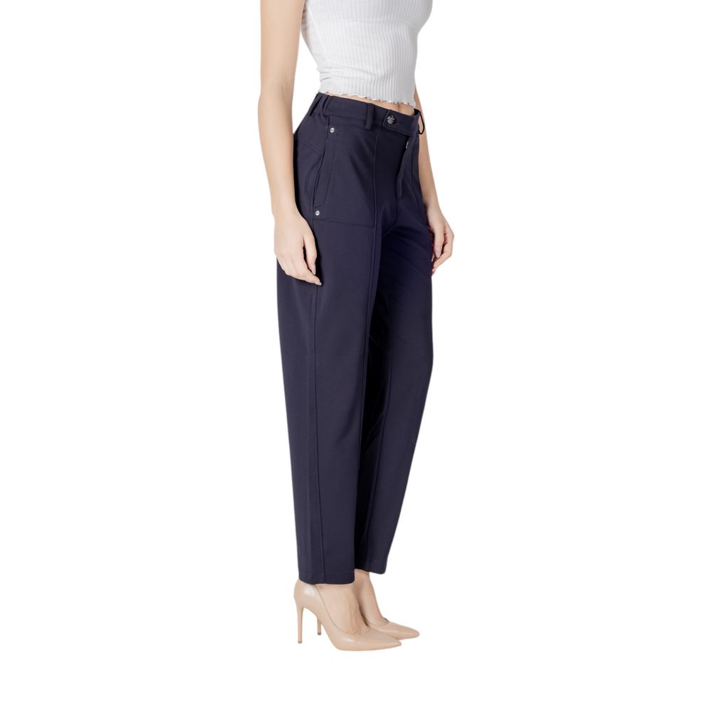 Street One Blue Casual Pants for Women side view