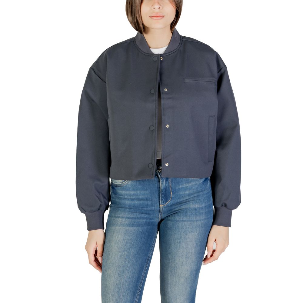 Bomber en polyester recyclé gris Calvin Klein Jeans