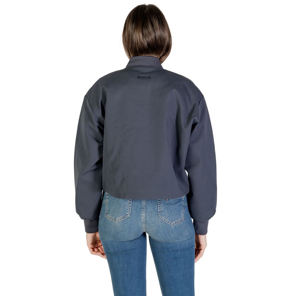 Bomber en polyester recyclé gris Calvin Klein Jeans