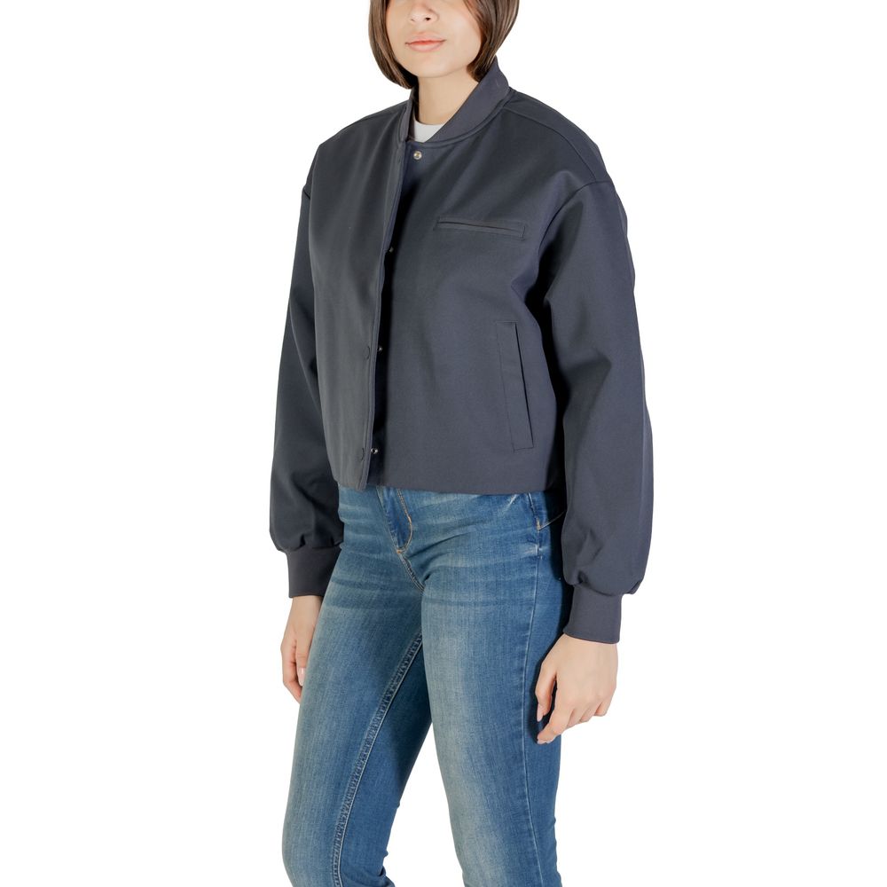 Bomber en polyester recyclé gris Calvin Klein Jeans
