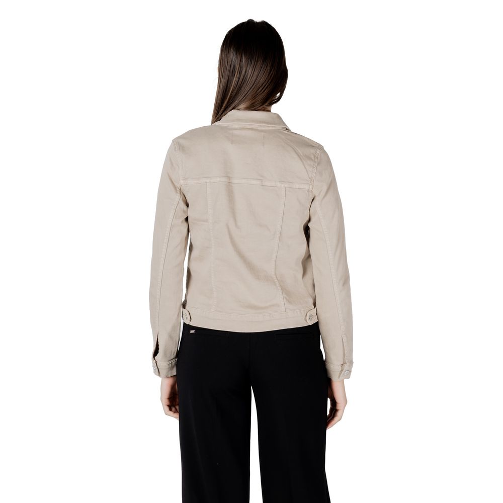 Street One Beige Denim Jackets for Women alternate view