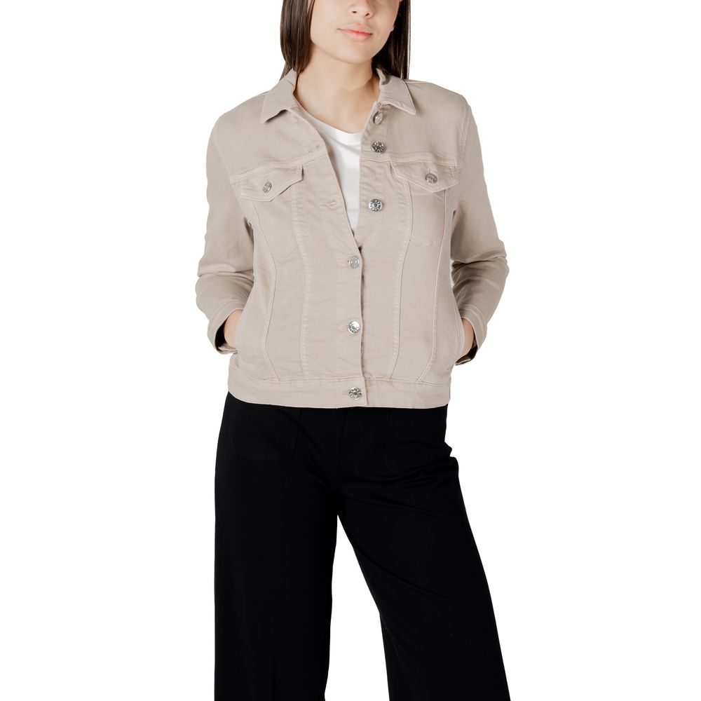 Street One Beige Denim Jackets for Women additional view