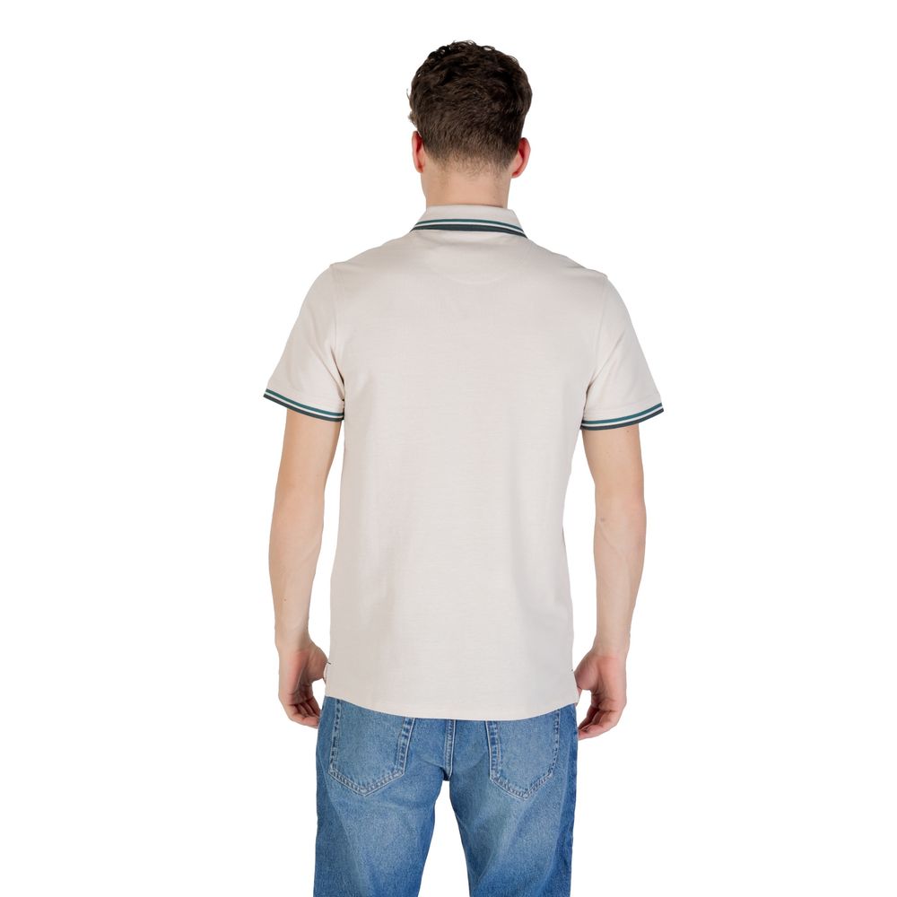 Polo en coton beige Jack Jones