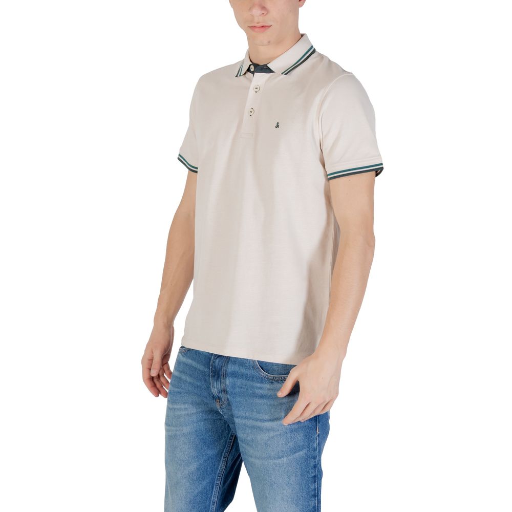 Polo en coton beige Jack Jones