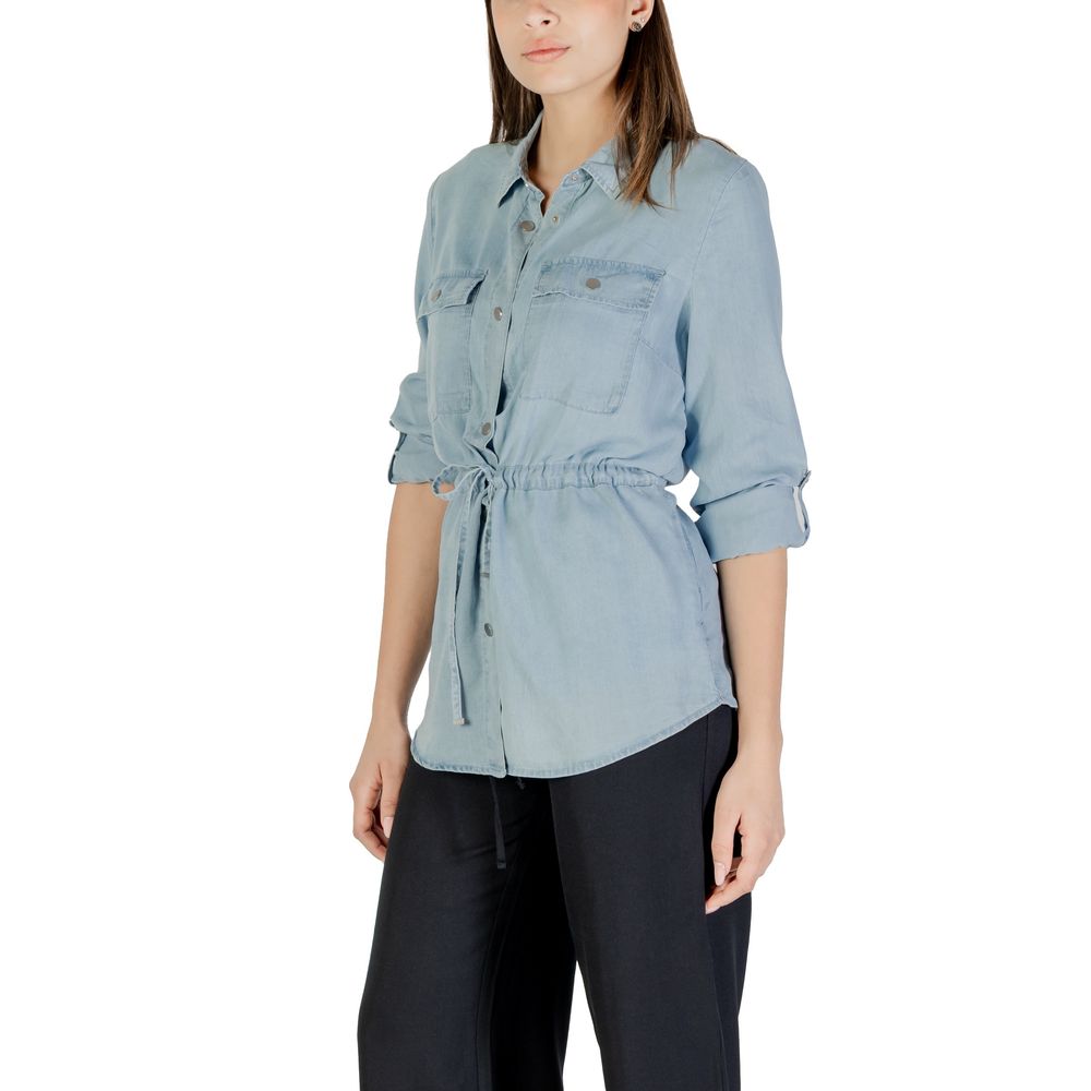 Only Blue Blouse for Women side view