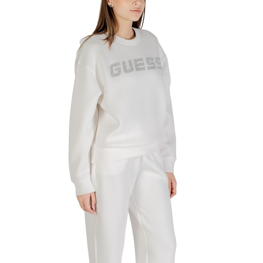Guess Active White Sweatshirt for Women side view