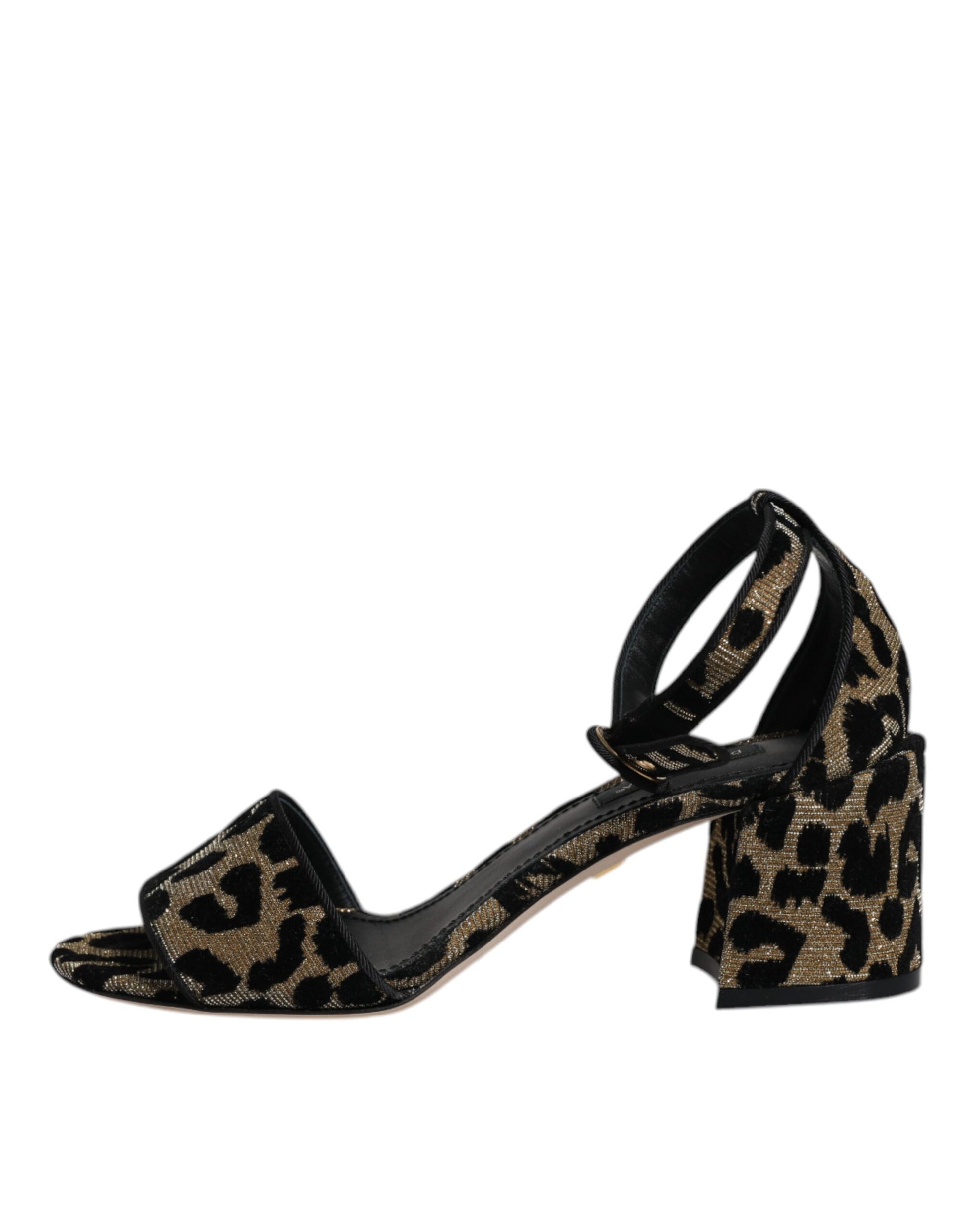Dolce & Gabbana Gold Strap Ons for Women additional view