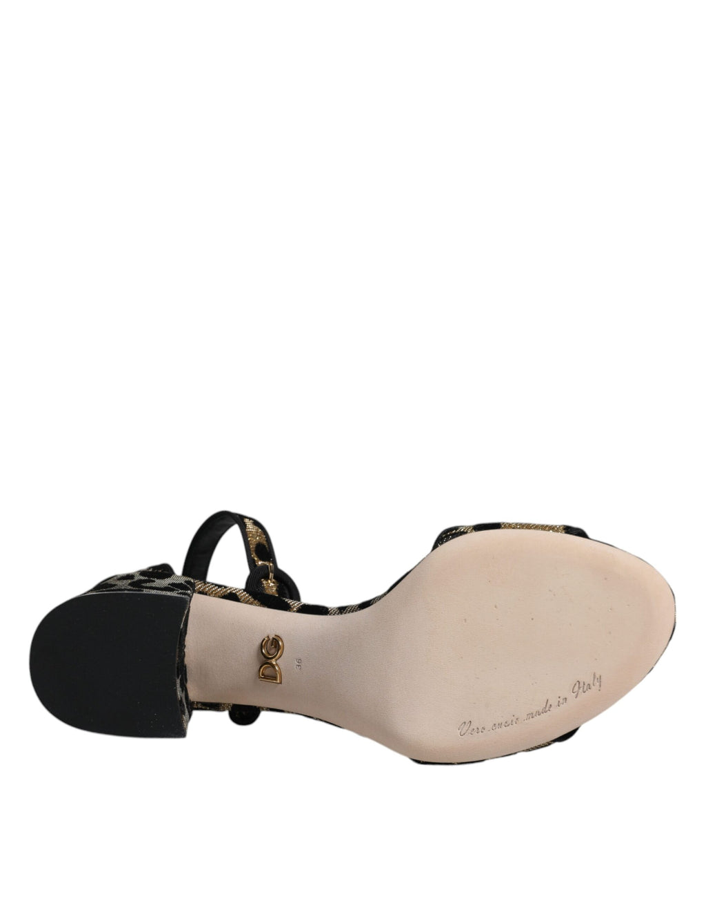Dolce & Gabbana Gold Strap Ons for Women additional view