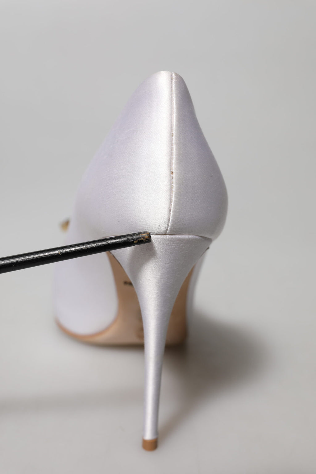 Dolce & Gabbana White High Heel for Women side view