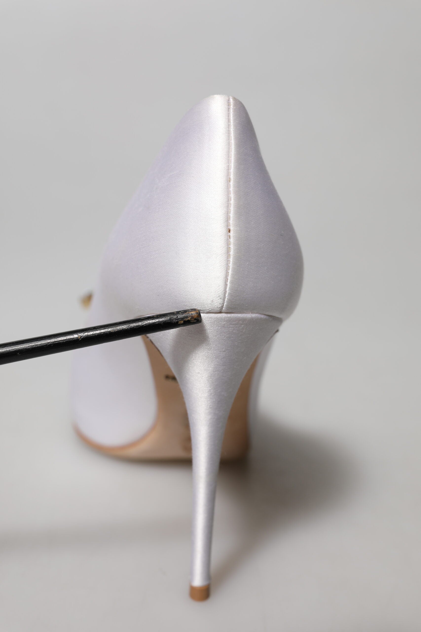 Dolce & Gabbana White High Heel for Women side view