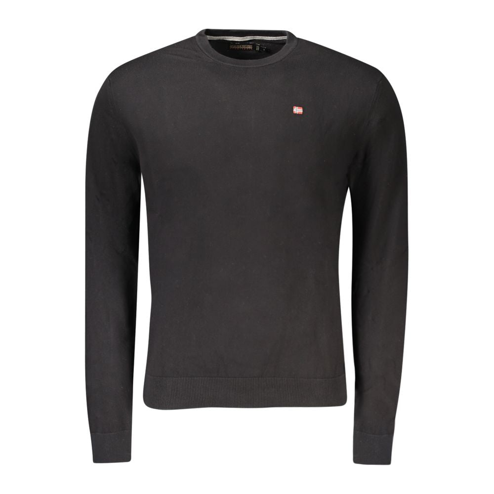 Pull homme Napapijri en coton noir