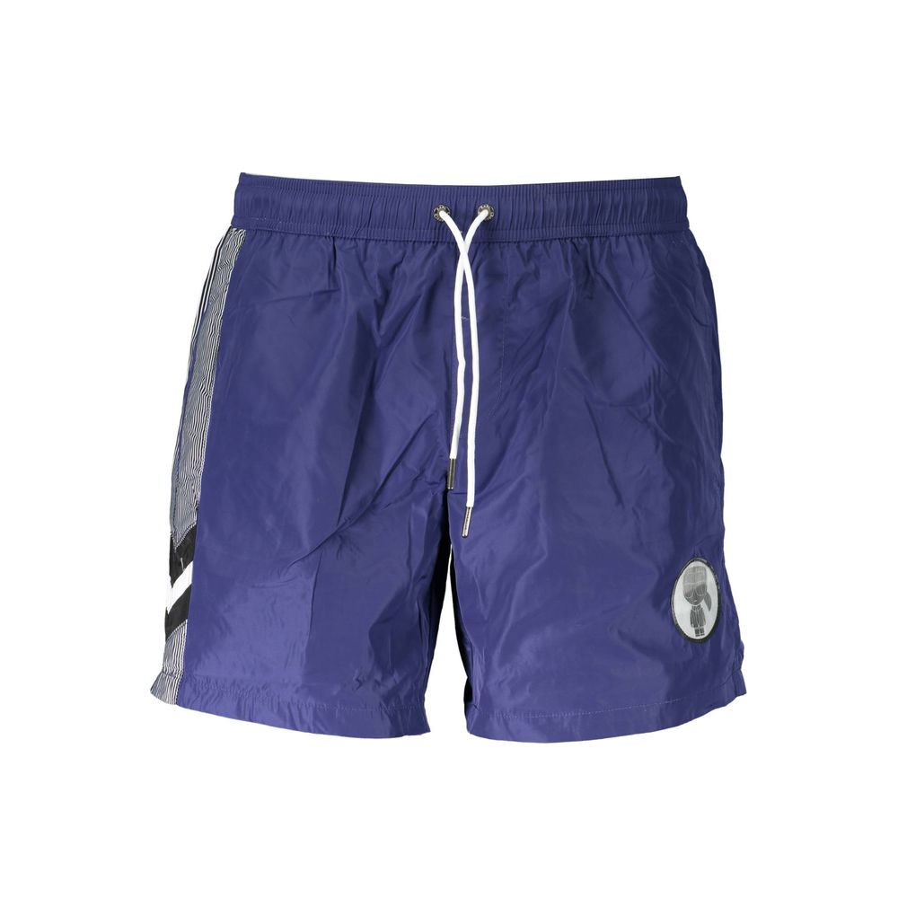 Karl Lagerfeld Blue Swim Shorts for Men