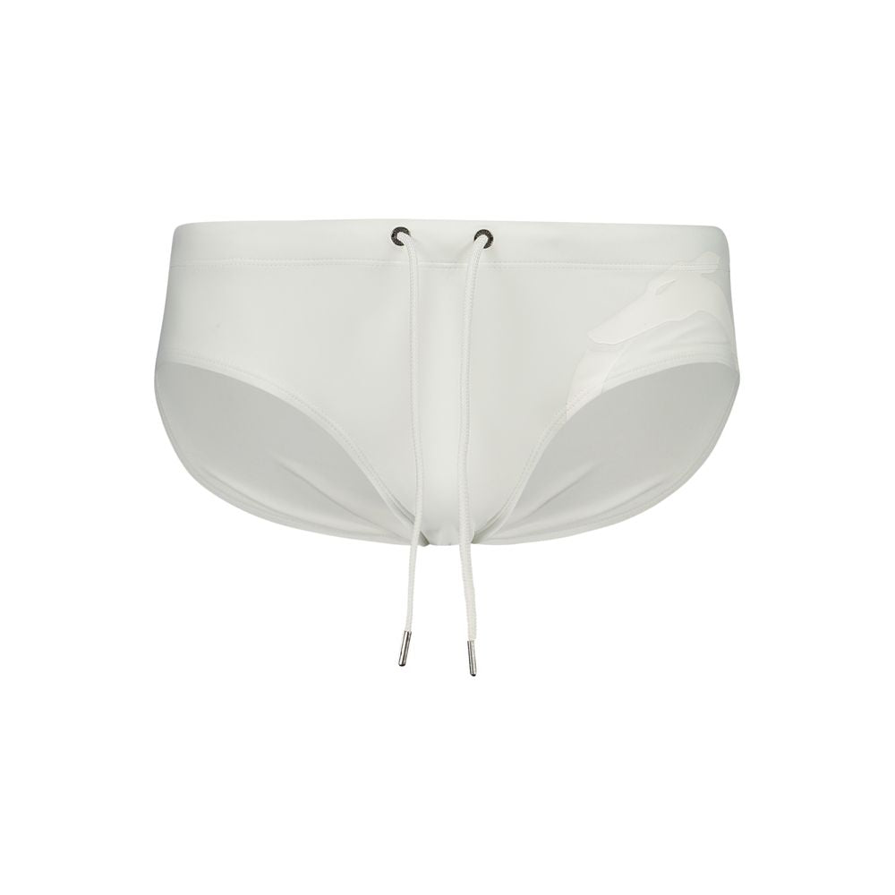 Trussardi Bianco Poliammide Men Swim Brief