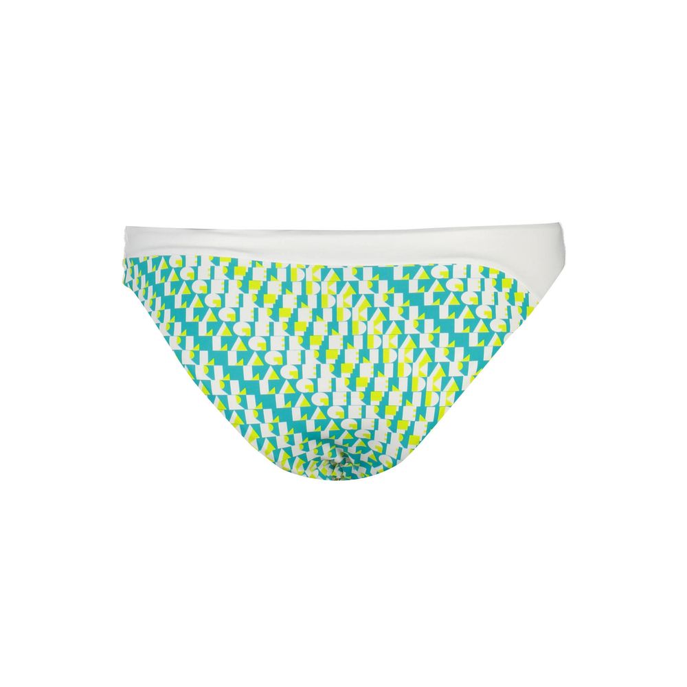 Slip de bain Karl Lagerfeld vert en polyamide pour femme