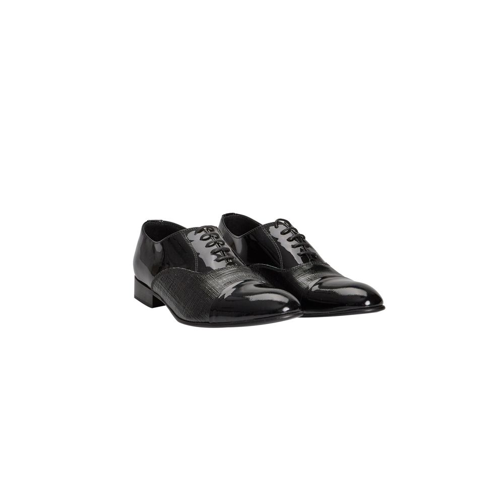 Roberto Pepe Luxury Black Oxfords And Derbies for Men detail view