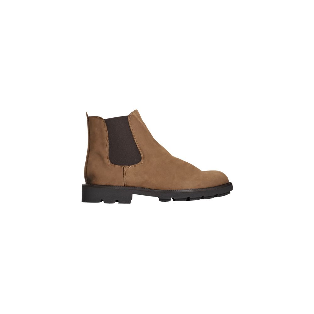 Roberto Pepe Luxury Brown Chelsea Boots for Men
