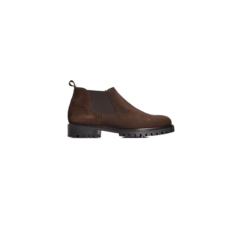 Roberto Pepe Luxury Brown Chelsea Boots for Men