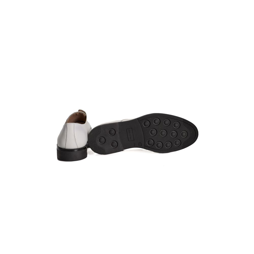 Roberto Pepe Luxury White Oxfords And Derbies for Men side view