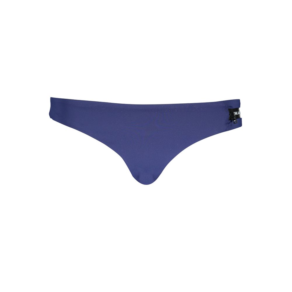 Karl Lagerfeld Blue Swim Briefs for Women