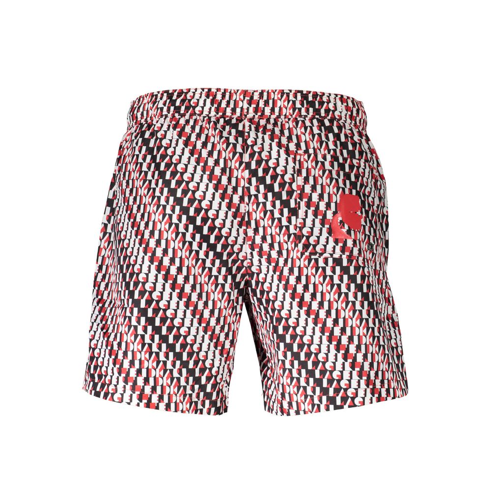 Karl Lagerfeld Black Swim Shorts for Men alternate view