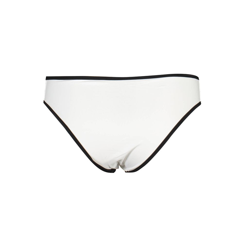 Slip de bain Karl Lagerfeld blanc en polyamide pour femme