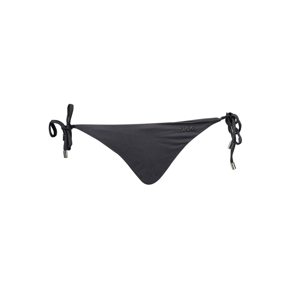 Karl Lagerfeld Maillot de bain noir en polyamide pour femme