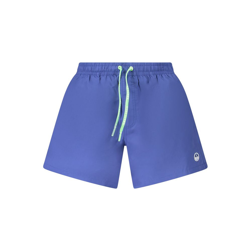 Boxer de bain homme North Sails en nylon bleu