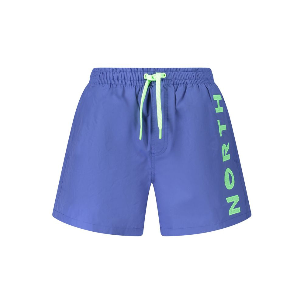 Short de bain North Sails bleu en nylon pour homme