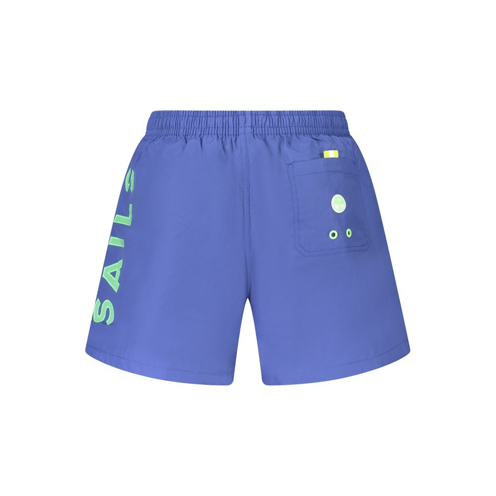 Short de bain North Sails bleu en nylon pour homme