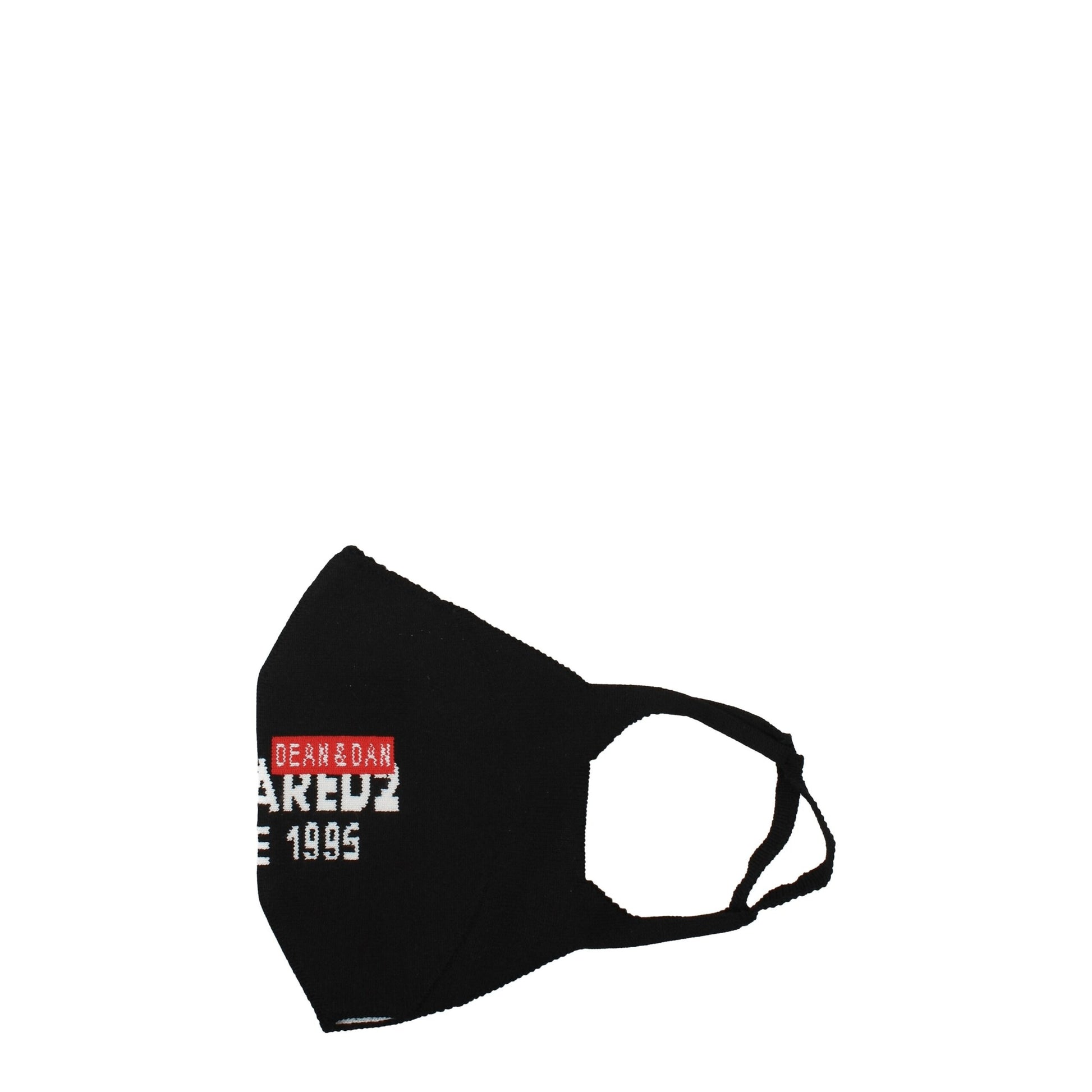 Dsquared² Black Facemasks for Men