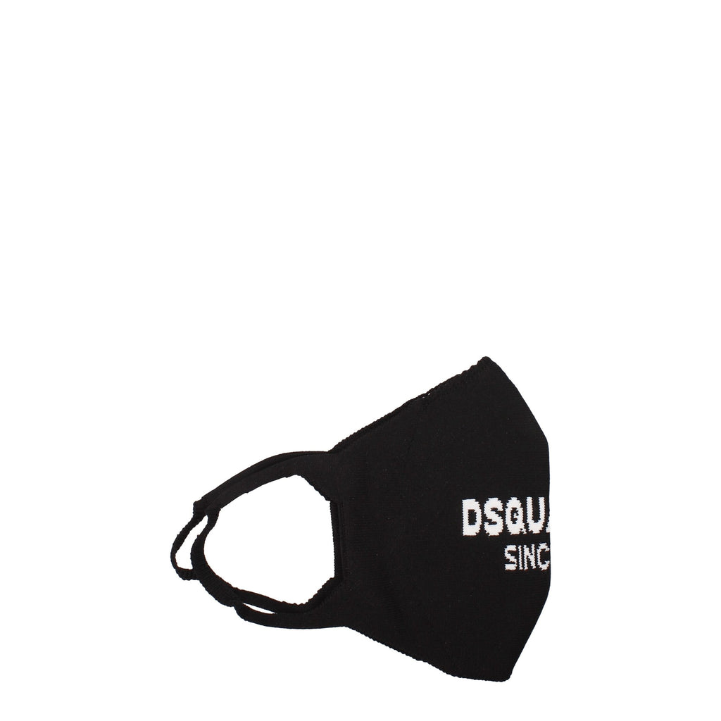 Dsquared² Black Facemasks for Men alternate view