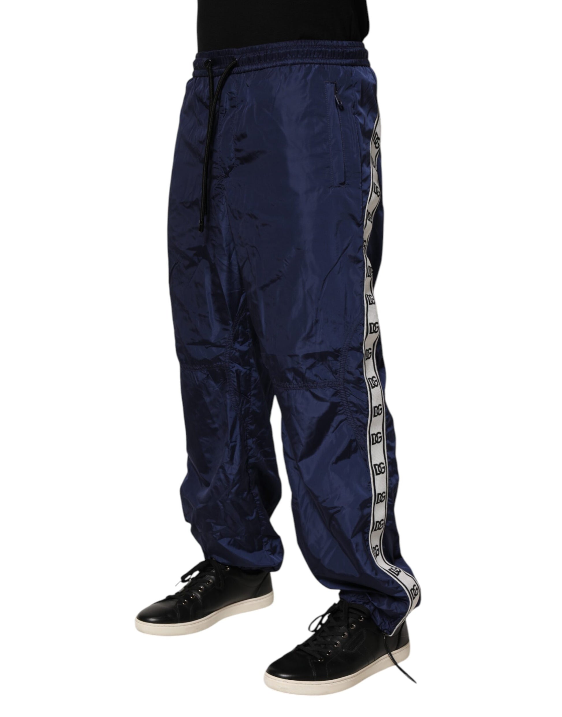 Dolce & Gabbana Blue Athletic Pants for Men detail view