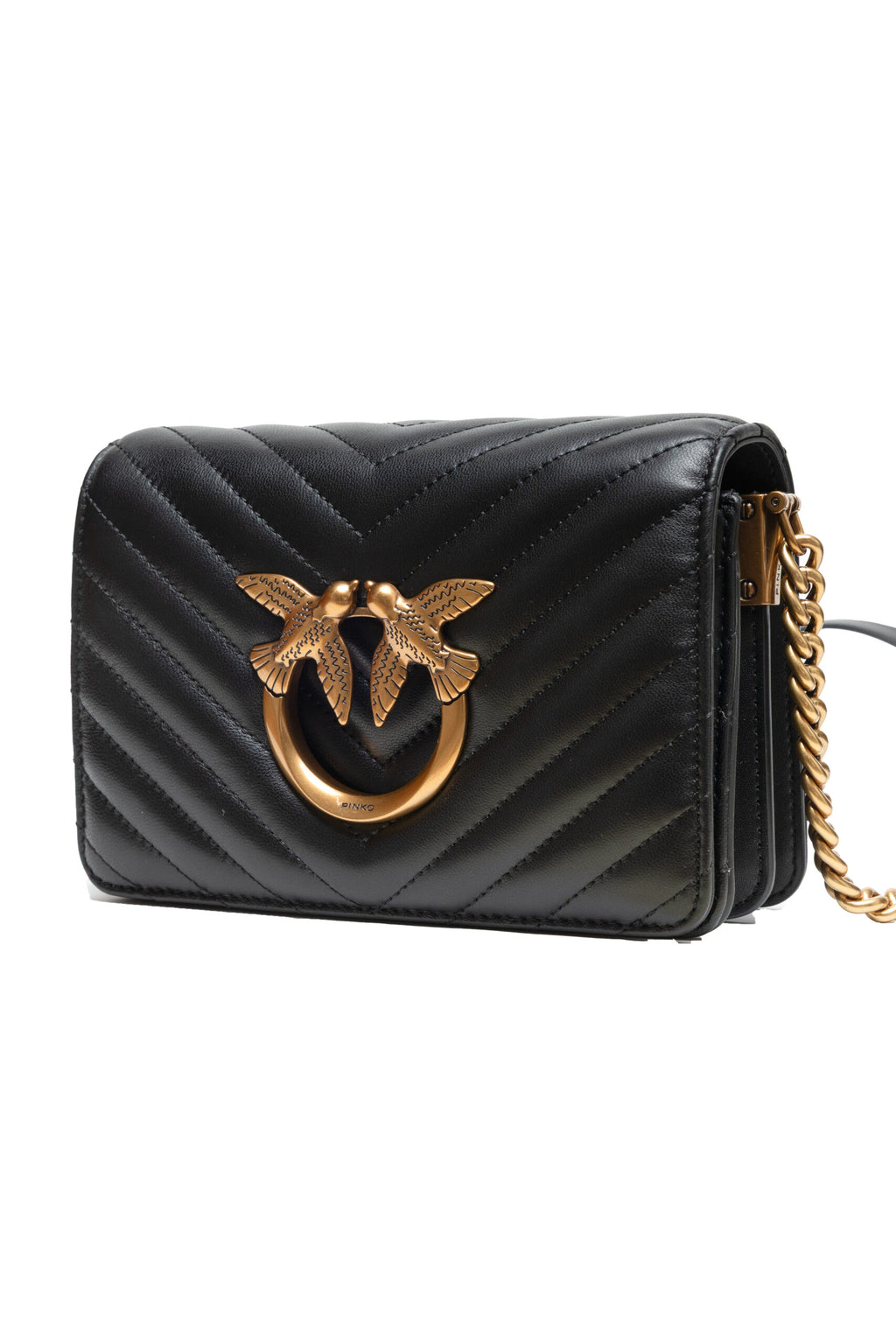 PINKO Black Handbag for Women detail view