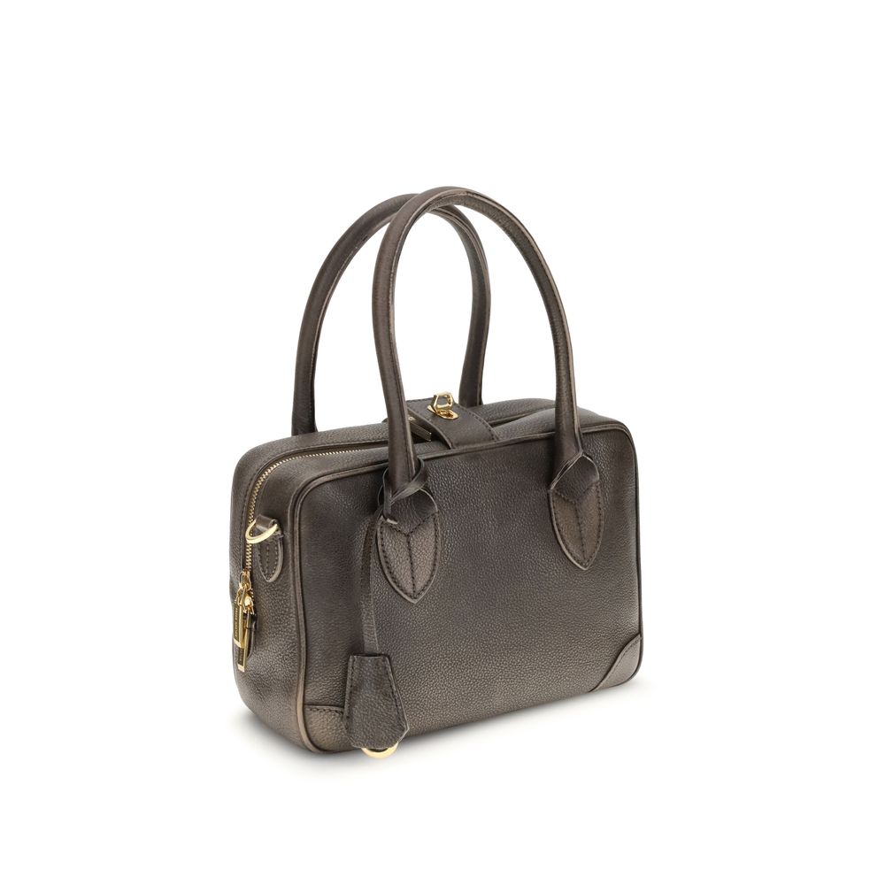 Golden Goose Brown Leather Shoulder Bag