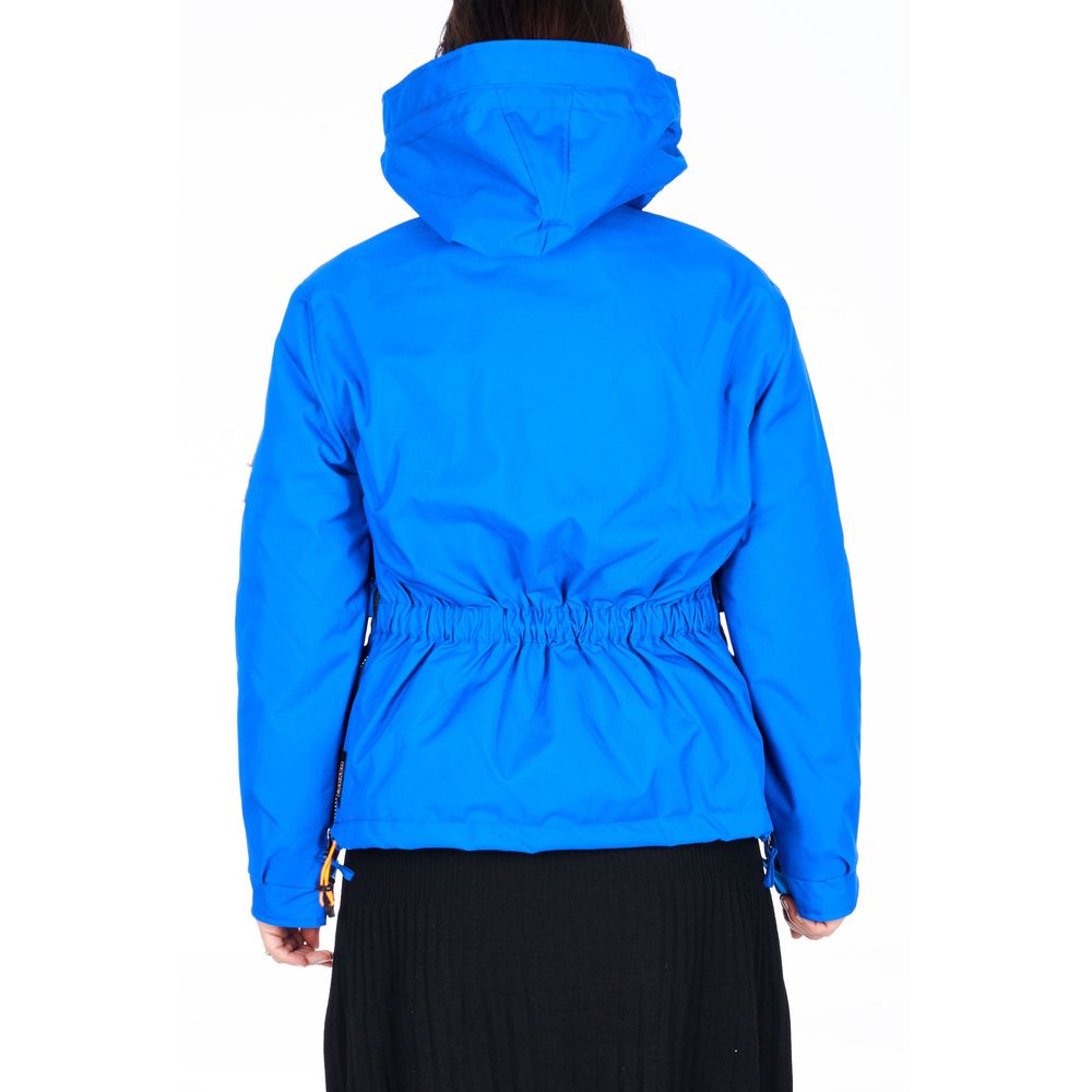 Ladakh Blue Polyester Women's Jacket