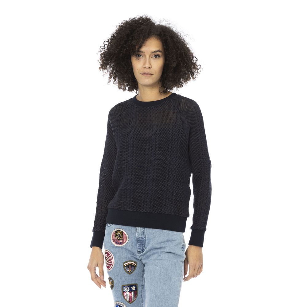 Mr&Mrs Italy Blue Sweatshirt for Women