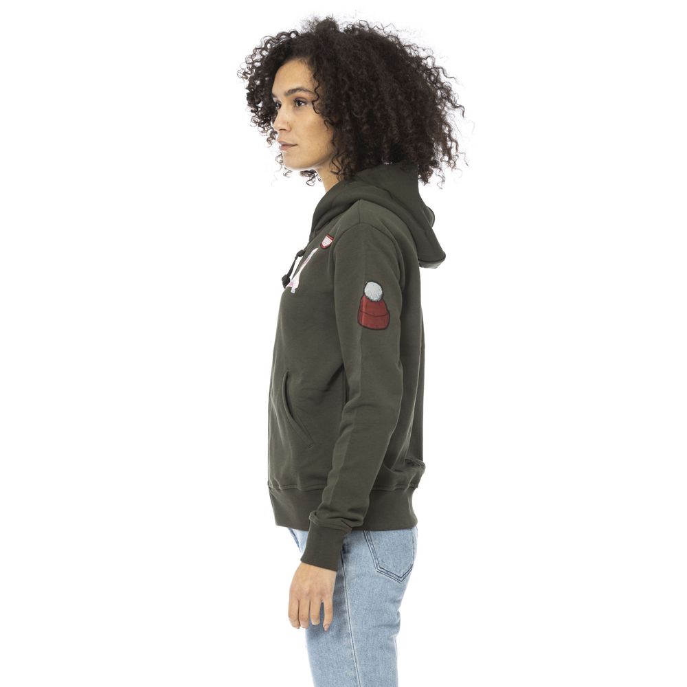 Mr&Mrs Italy Green Sweatshirt for Women alternate view