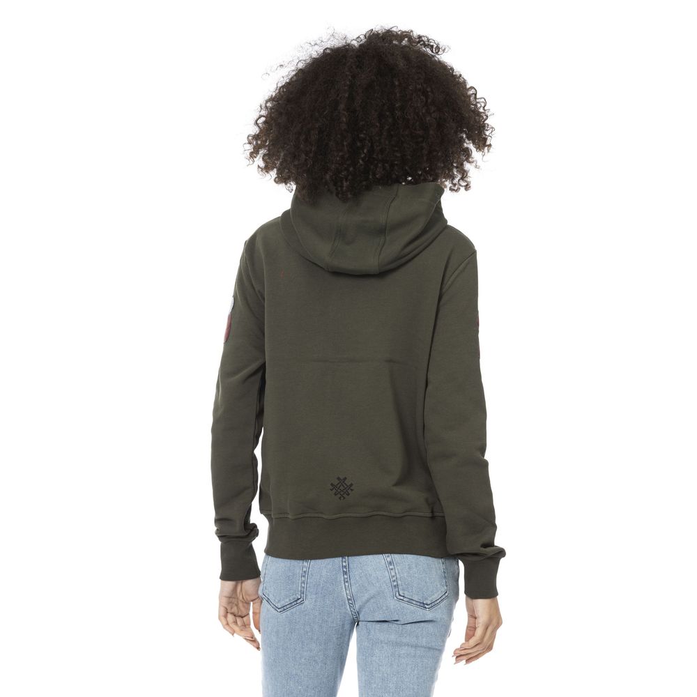 Mr&Mrs Italy Green Sweatshirt for Women detail view