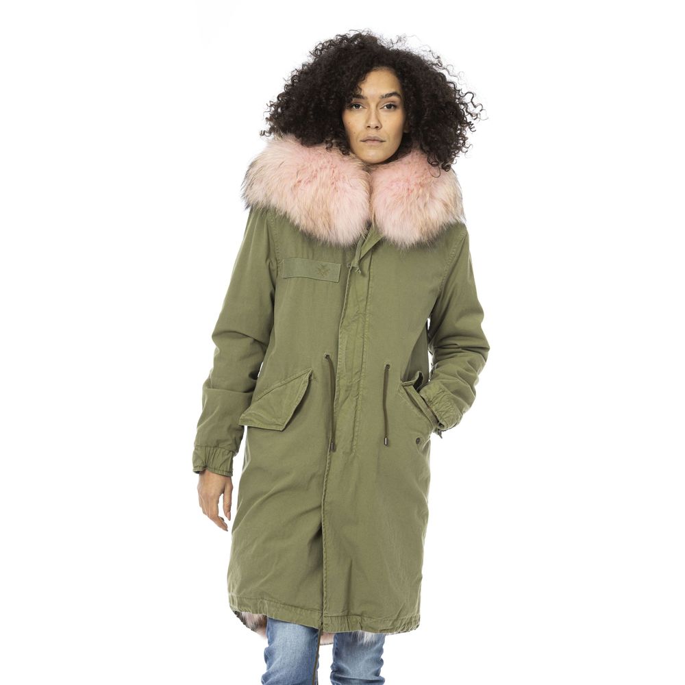 Mr&Mrs Italy Green Parkas for Women