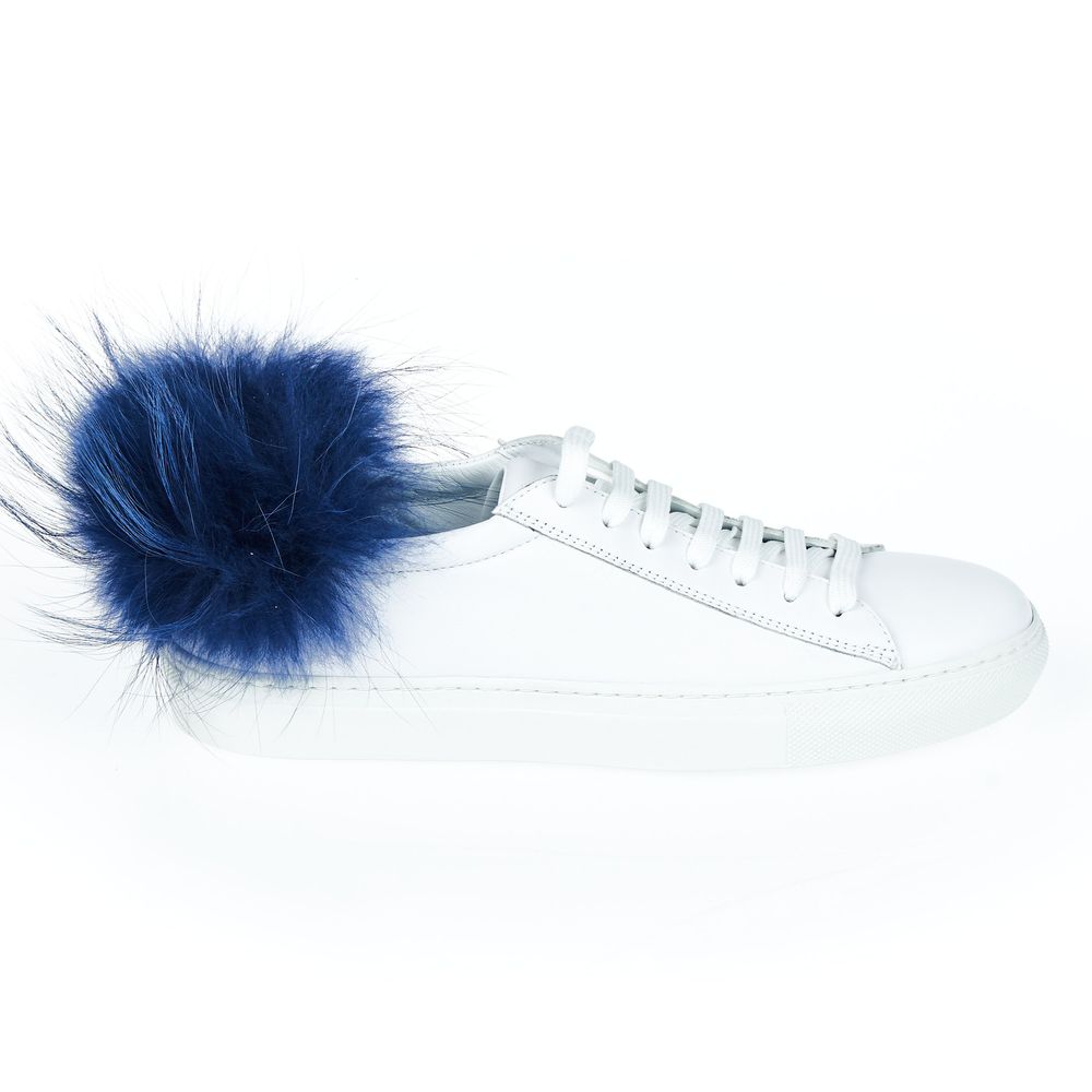 Mr&Mrs Italy White Low Top Sneakers for Women