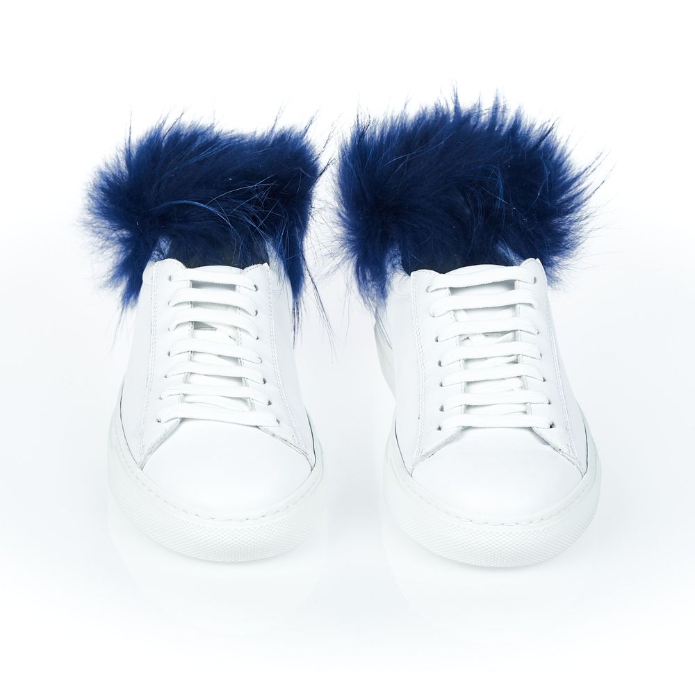 Mr&Mrs Italy White Low Top Sneakers for Women alternate view