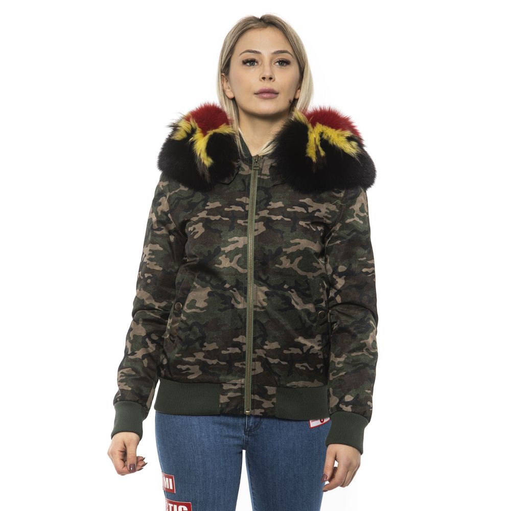 Mr&Mrs Italy Green Bomber for Women