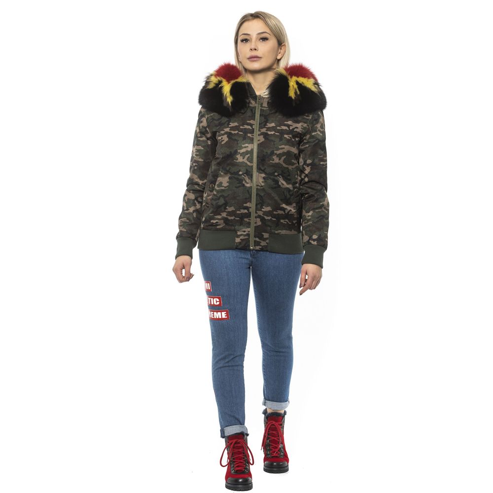 Mr&Mrs Italy Green Bomber for Women side view