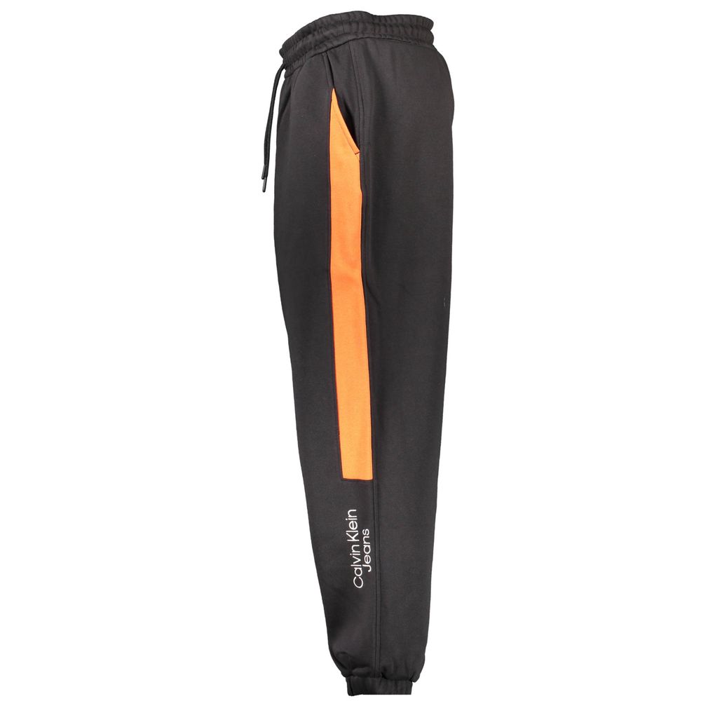 Calvin Klein Black Joggers for Men detail view