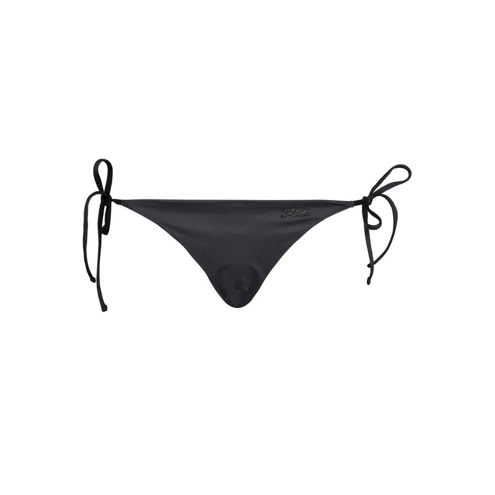 Karl Lagerfeld Black Swim Briefs for Women