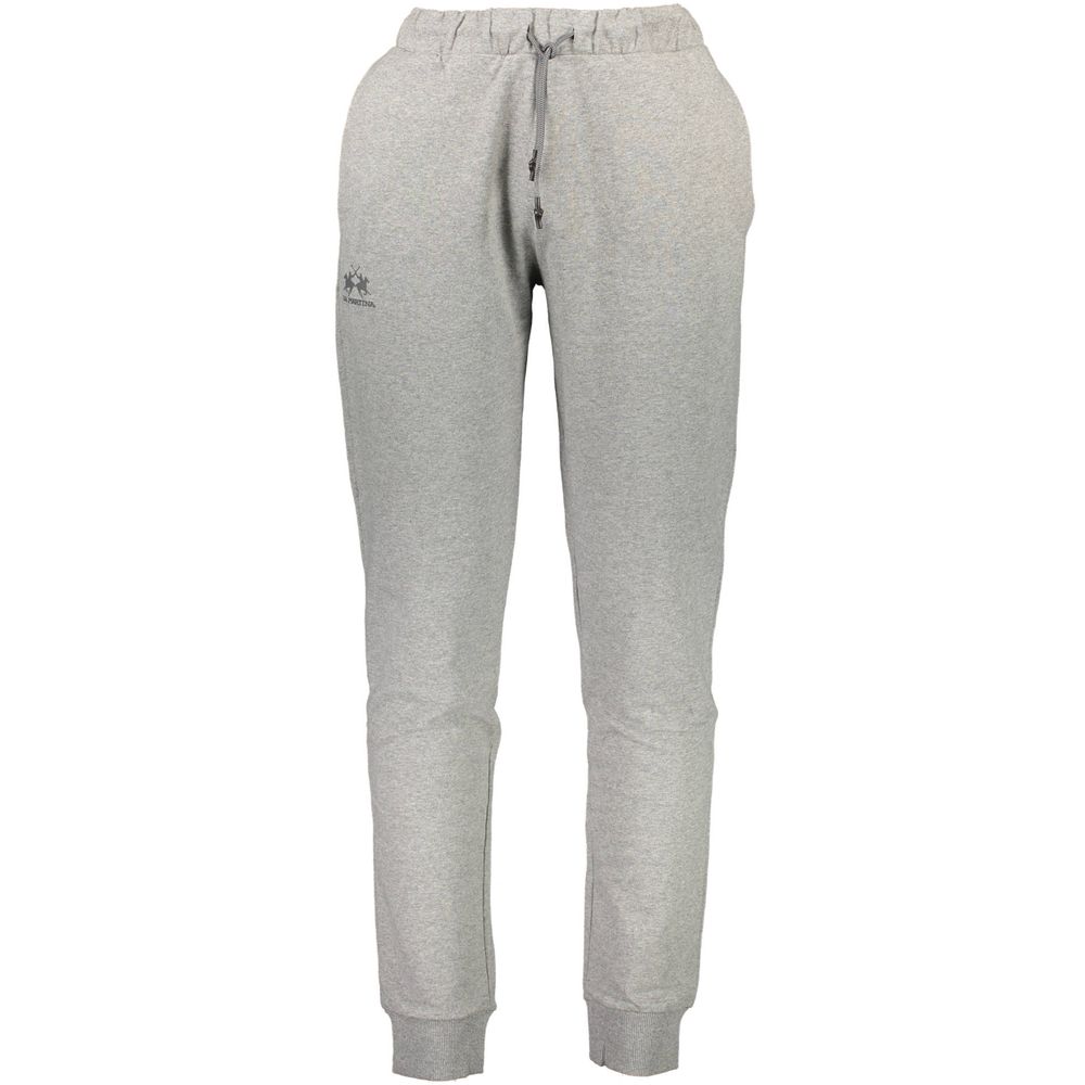 La Martina Grigio Cotton Men's Sport Trouser