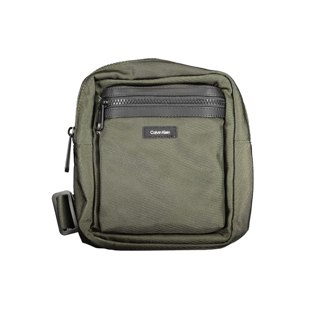 Sac bandoulière Calvin Klein vert en polyester pour homme