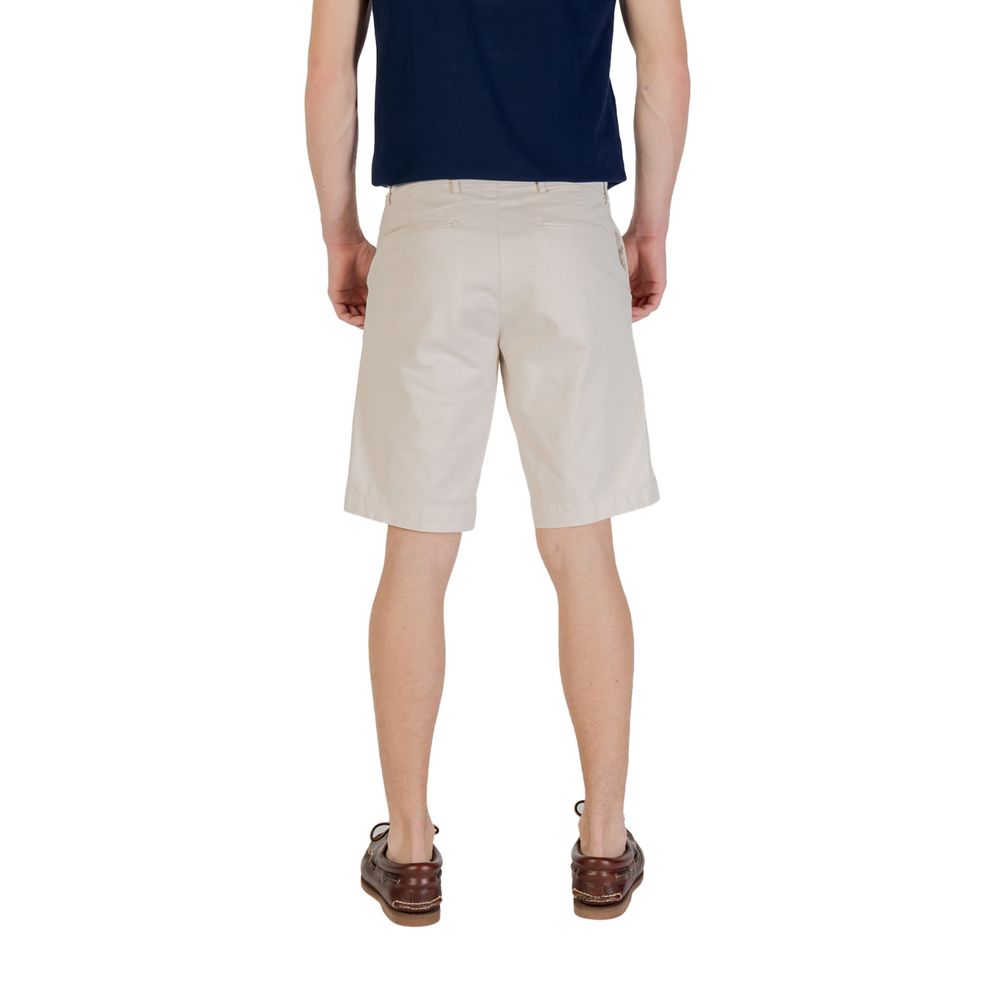 Shorts Bermudes en Coton Beige Borghese