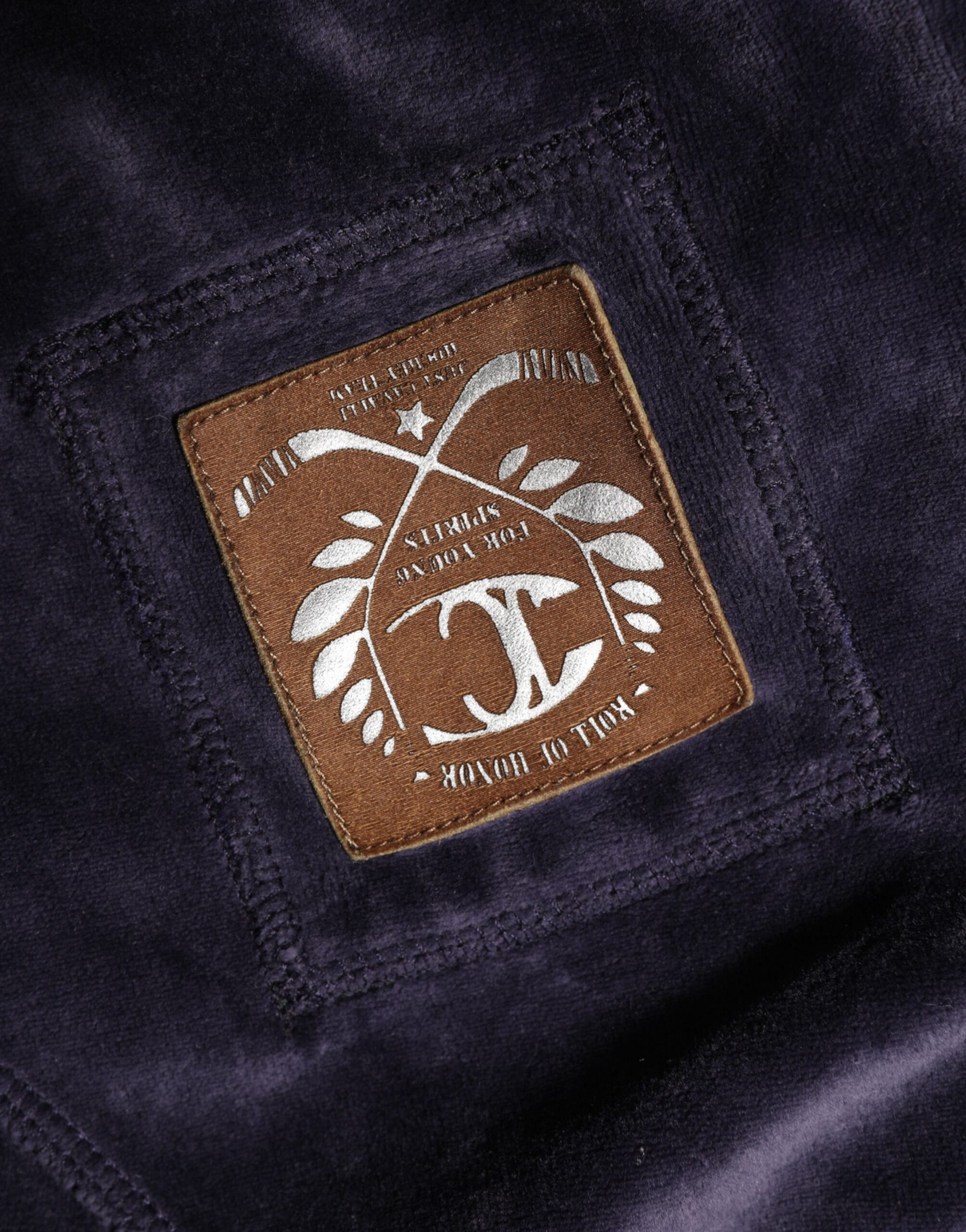 Cavalli Class Purple Sweatshirt for Women additional view